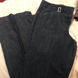 Express editor denim dress pants size 4